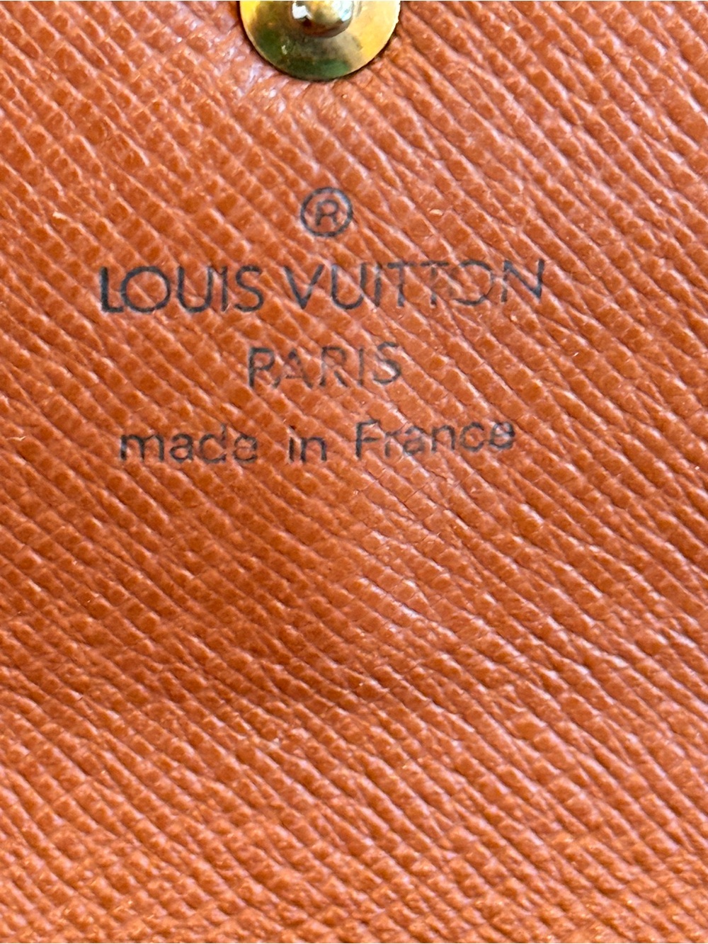 Louis Vuitton Brown Monogram Continental Wallet with Gold Snap - Picture 3 of 15